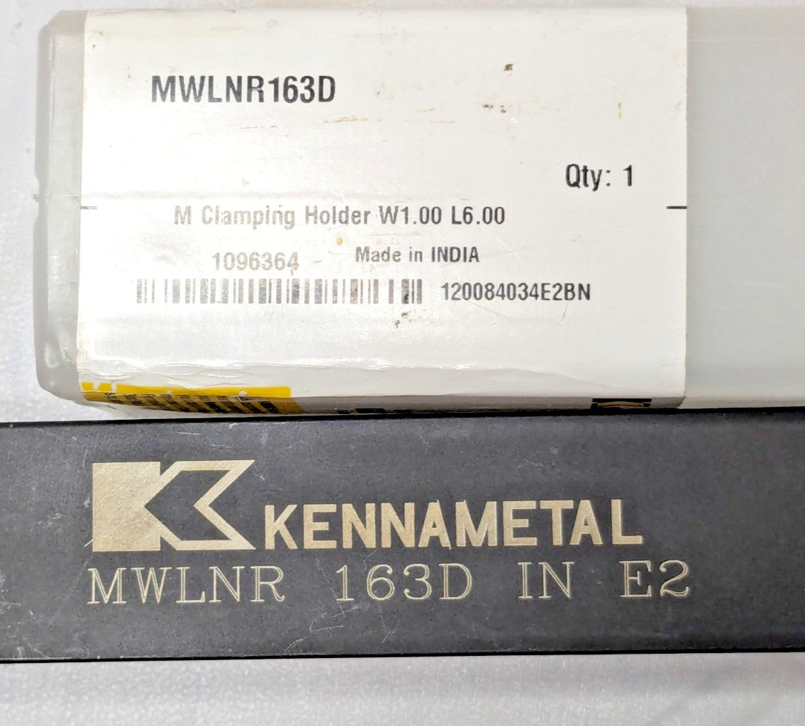 Kennametal Clamp & Screw Indexable Turning Toolholder 1 x 1"Shank 6&quo