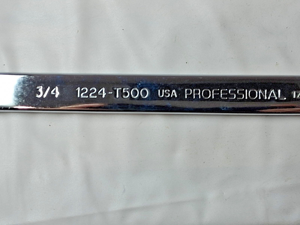Proto 3/4 in. 12-Point Full Polish Combination Wrench J1224-T500