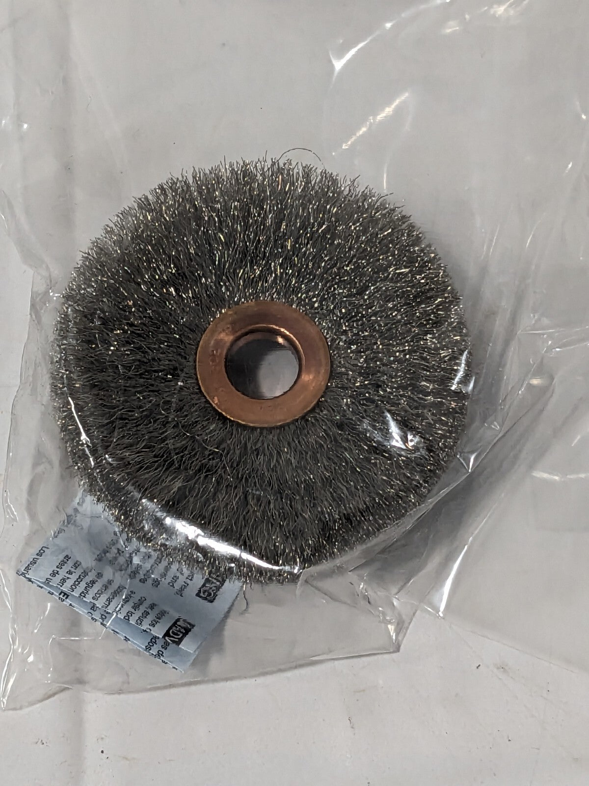 WEILER Wheel Brush: 3" Dia, 5/8" Width, 0.0060" Wire Dia Qty 3 03598174