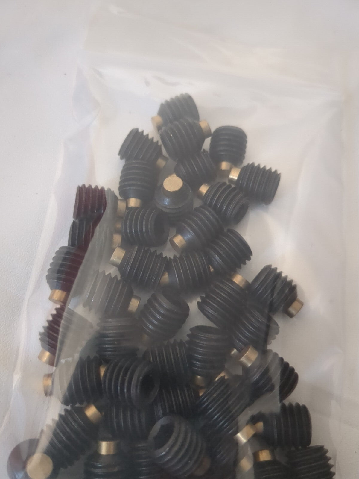 50pc Set Screw M10 10mm LengthUnder Head Soft Tip Pt Alloy Steel Grade8 67282046