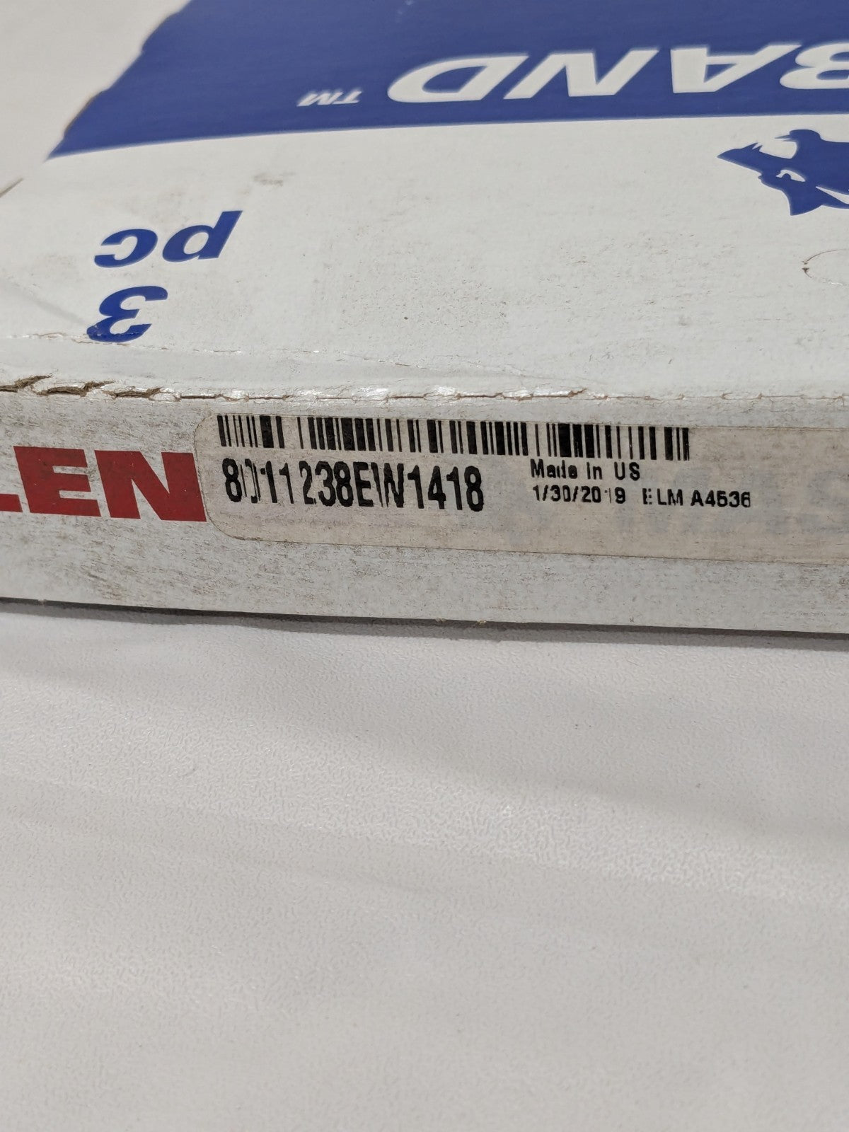 LENOX Portable Bandsaw Blade: 1/2" W, 0.023" Thick, 14-18 TPI 3PK 8011238EW1418