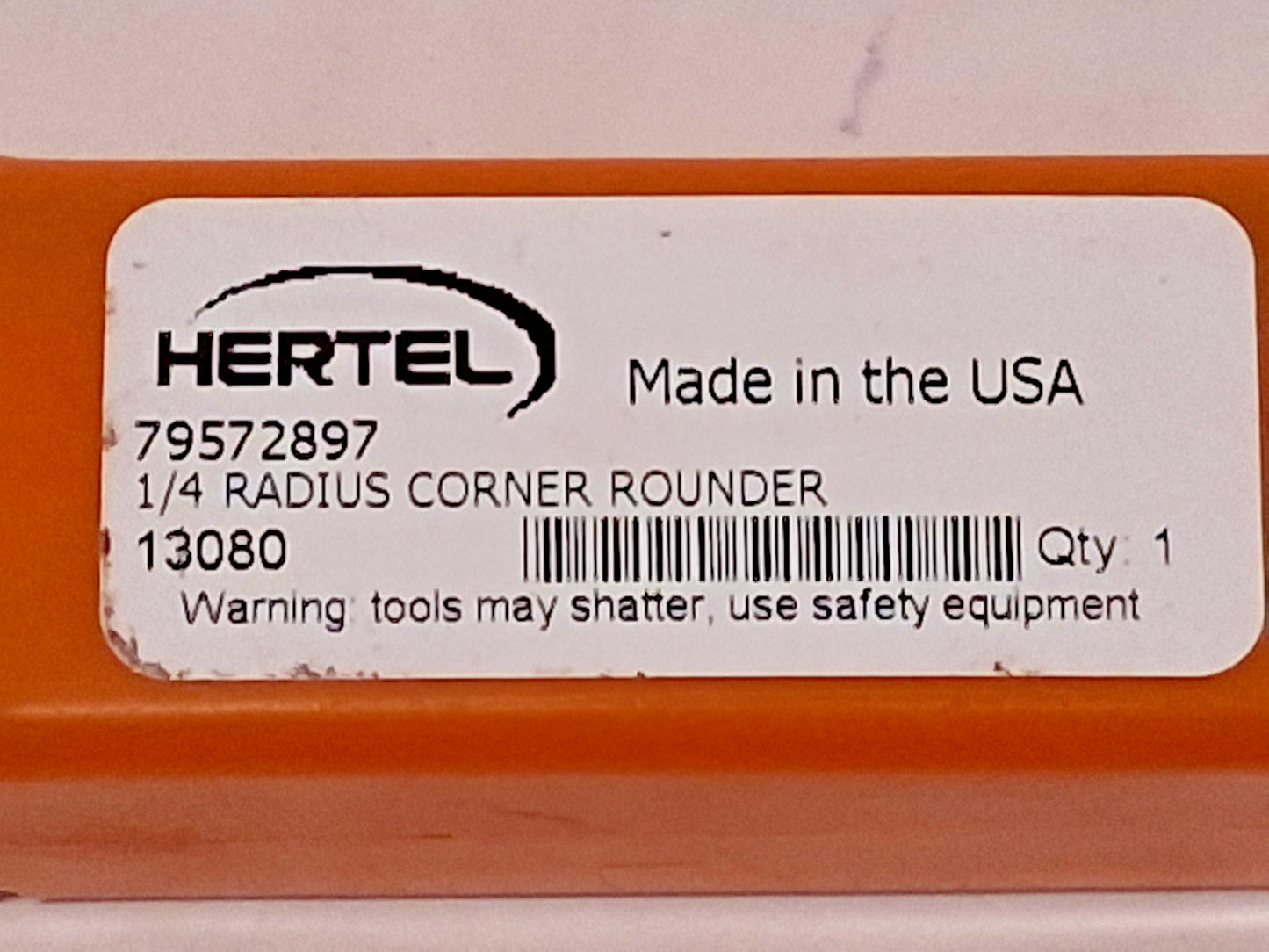 Hertel Cobalt Corner Rounding End Mills 1/4" Radius 1" Dia 4FL 79572897