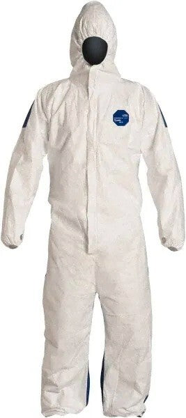 DUPONT 25-Pack Size 2XL Film Laminate General Purpose Coveralls TD127SWB2X0025C