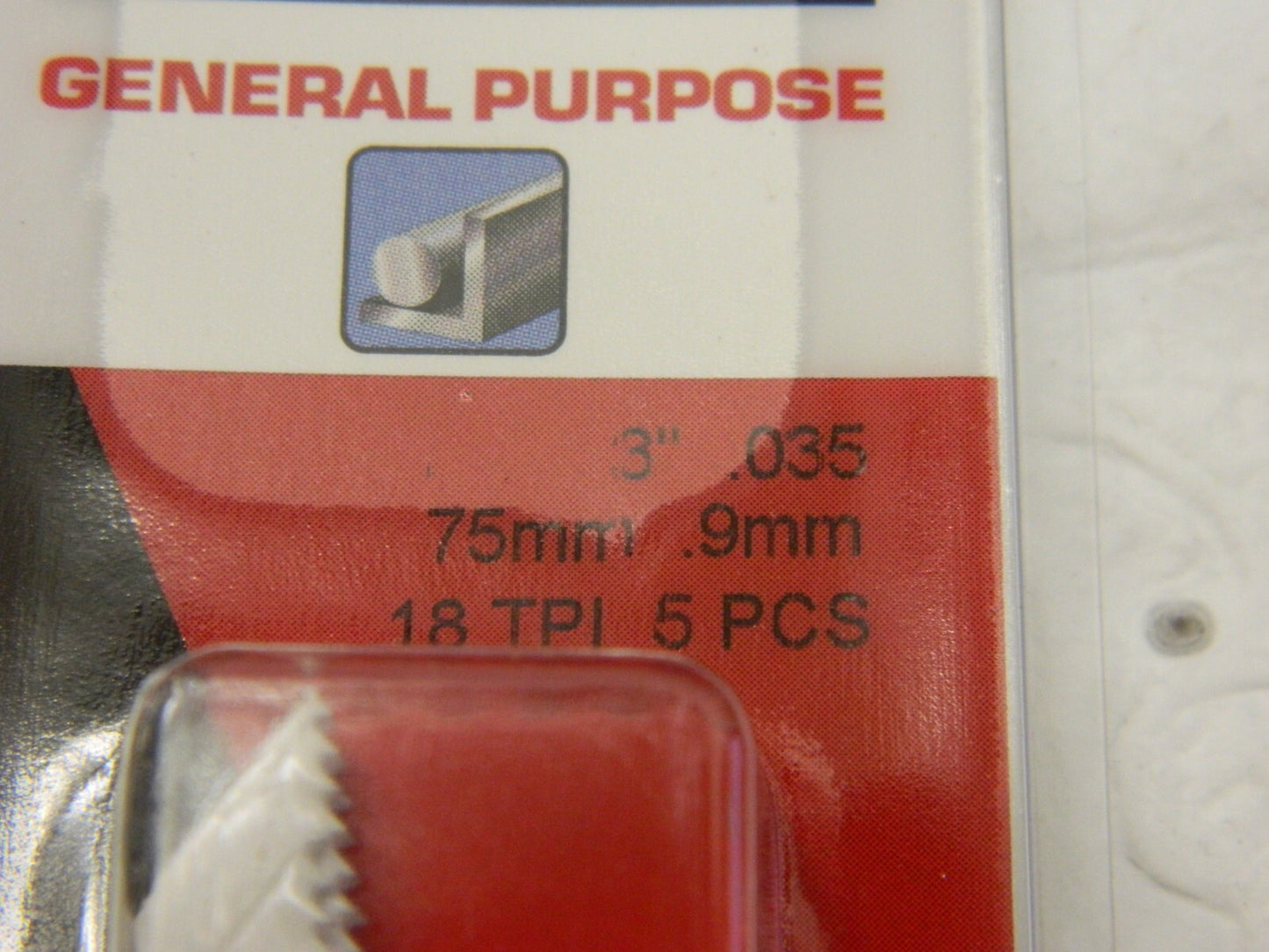 M.K. MORSE qty 25 Reciprocating Saw Blade: Bi-Metal 401999-BAR