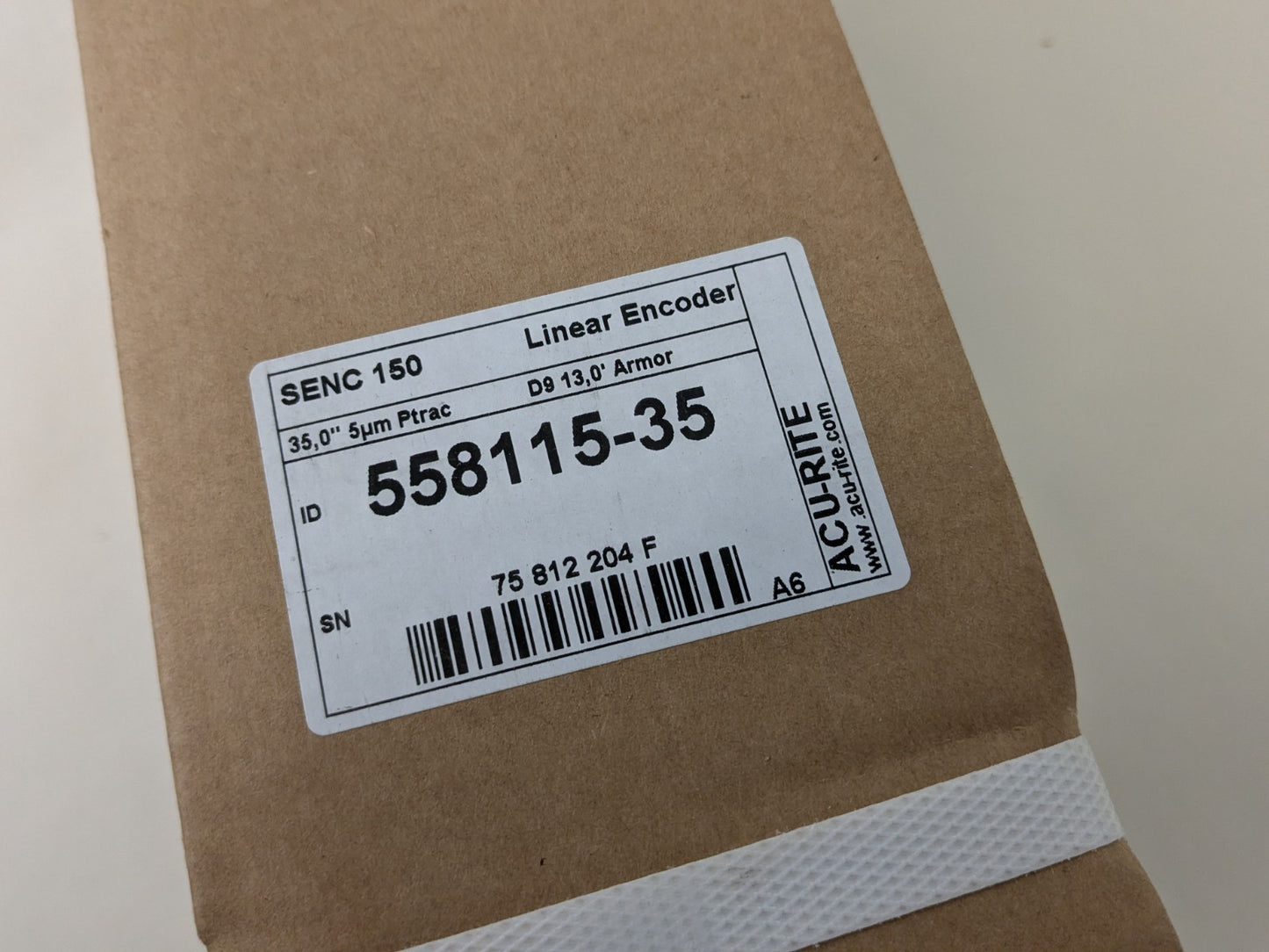 AcuRite Linear Scale for DRO 35"/889mm Readable Length 5µm Resolution 558115-35