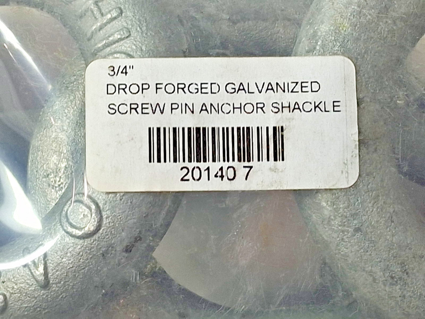 Professional Carbon Steel Anchor Shackles QTY4 20140-7