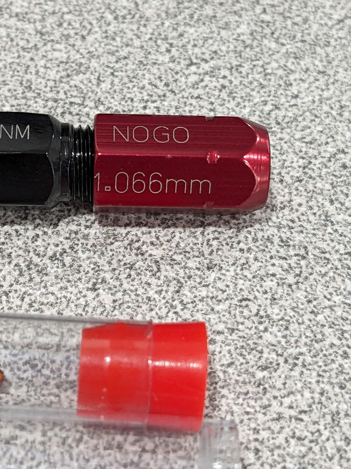 BALAX 2 Pc Mini Plug Thread Go No Go Gage Set M1.20 x 0.250 90550-000