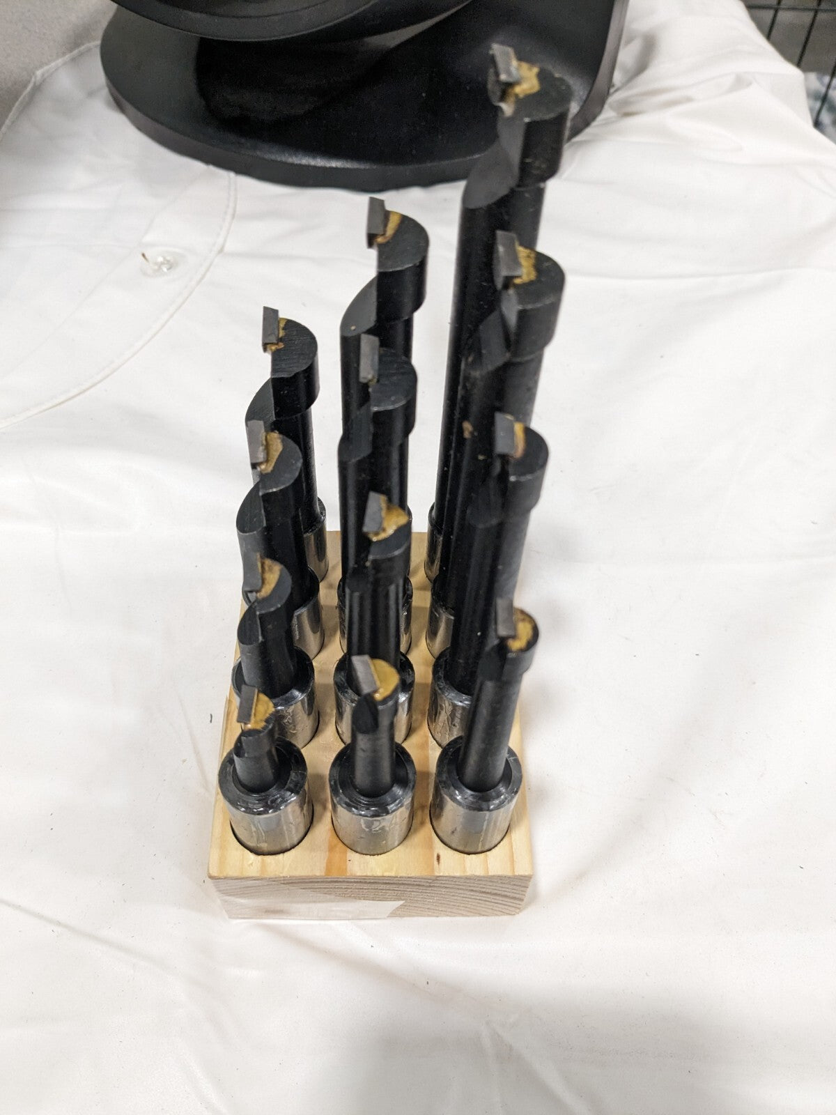 12 Pc Boring Bar Set 7/16 to 13/16" Min Diam, 3-1/8 to 6-1/2" OAL 375-1602