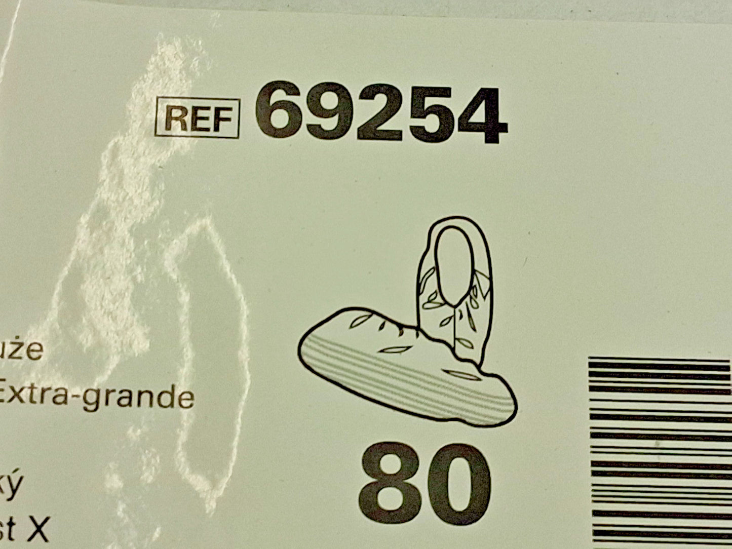 Kimtech A8 Certified Shoe Covers W Anti Skid Splash Protection QTY80 69254