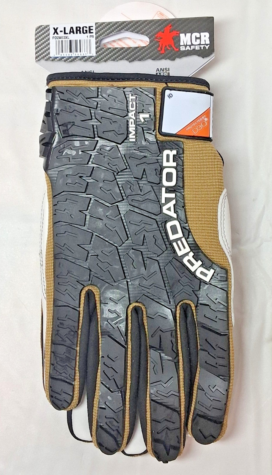 MCR Safety Cowhide Leather Mechanics & Lifting Gloves Size X-L PD2903XL