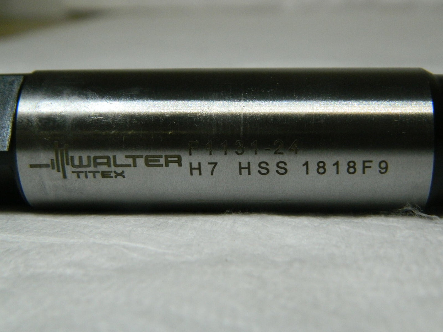 Walter-Titex Hand Reamer 0.9449" Diam Straight Shank 115mm Flute 5071549