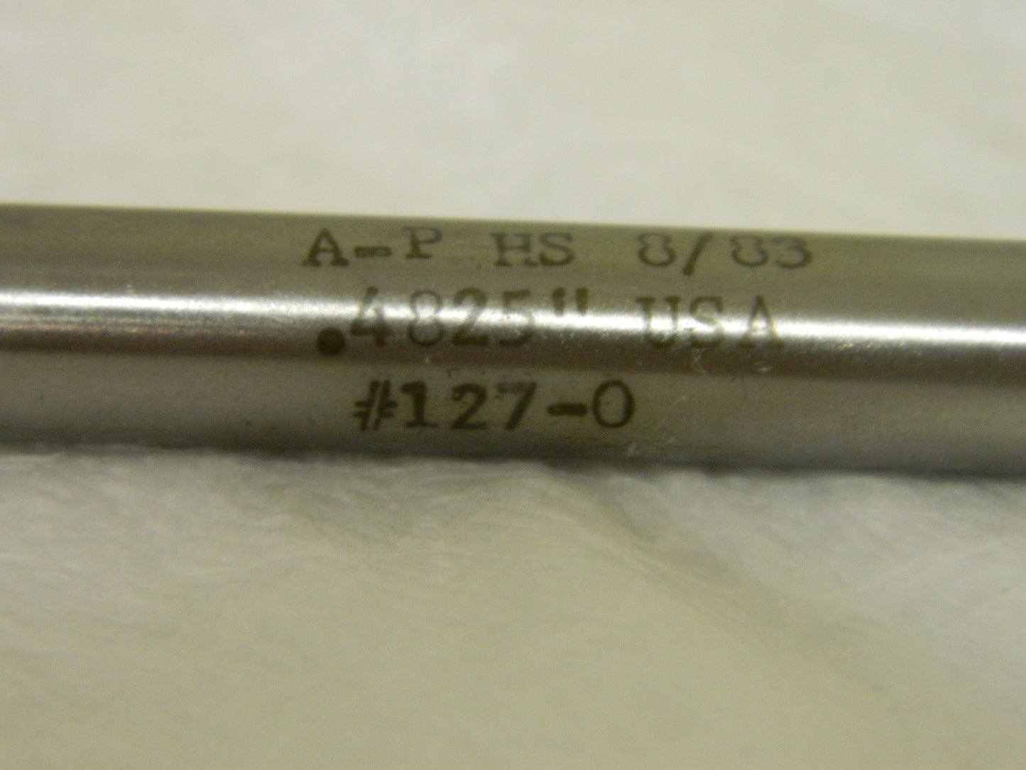 Alvord Polk 0.482" High Speed Steel 6 Flute Chucking Reamer 10914