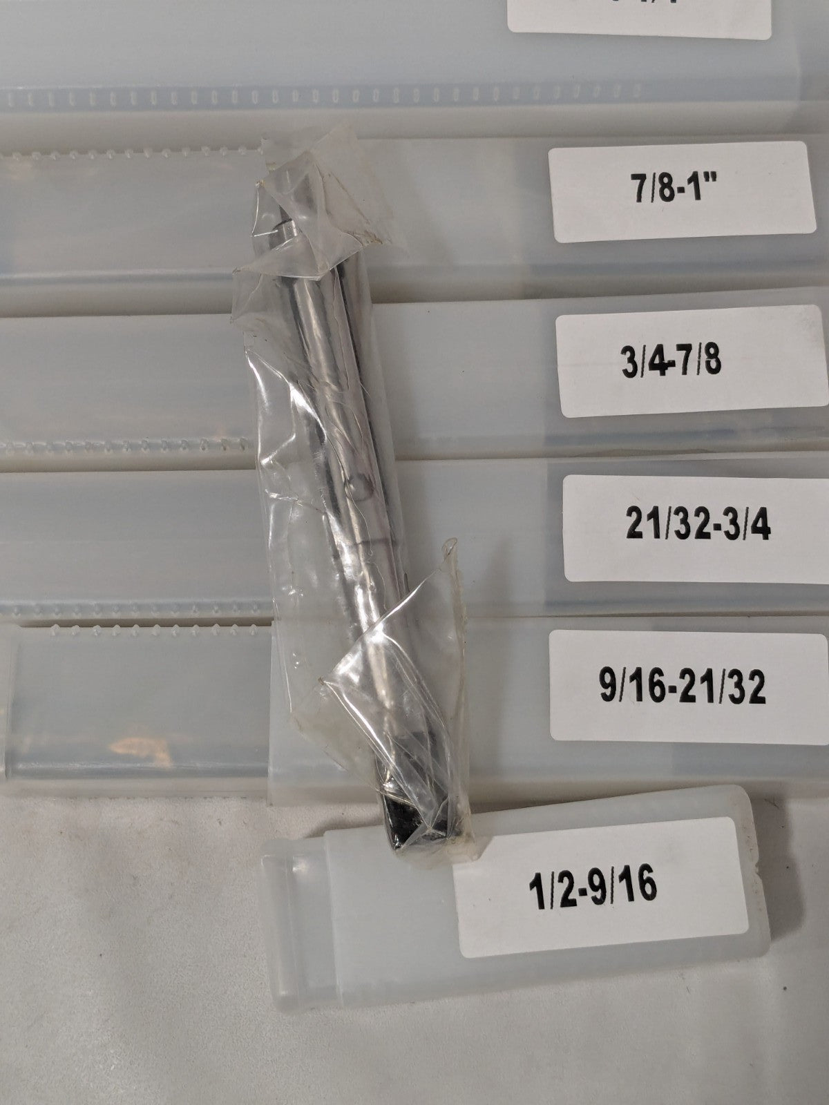 8 Piece Expanding Lathe Mandrel Set 1/2 to 2" Face Dia 262-3030