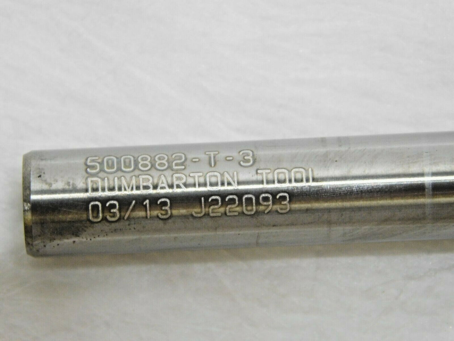 2 PACK Dumbarton Tool Carbide End Mills TICN 3" OAL 3FL 500882-T-3