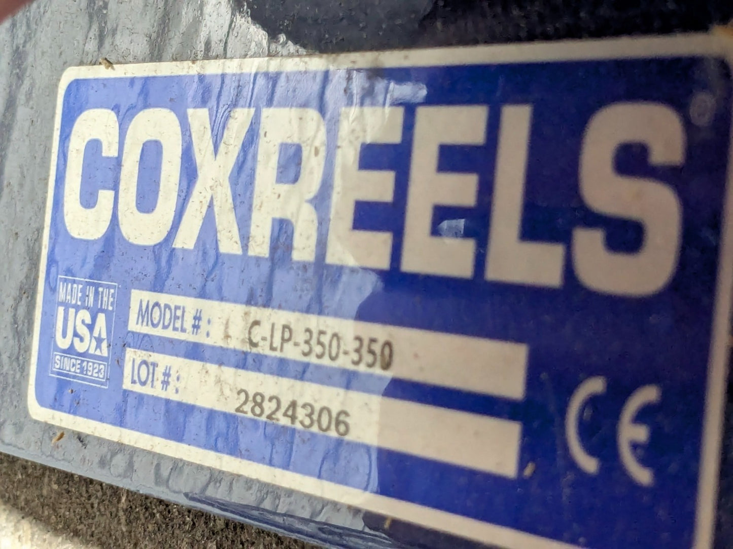 CoxReels Retractable Dual Hose Reel 50 Ft x 3/8 In C-LP-350-350 Scratch N Dent