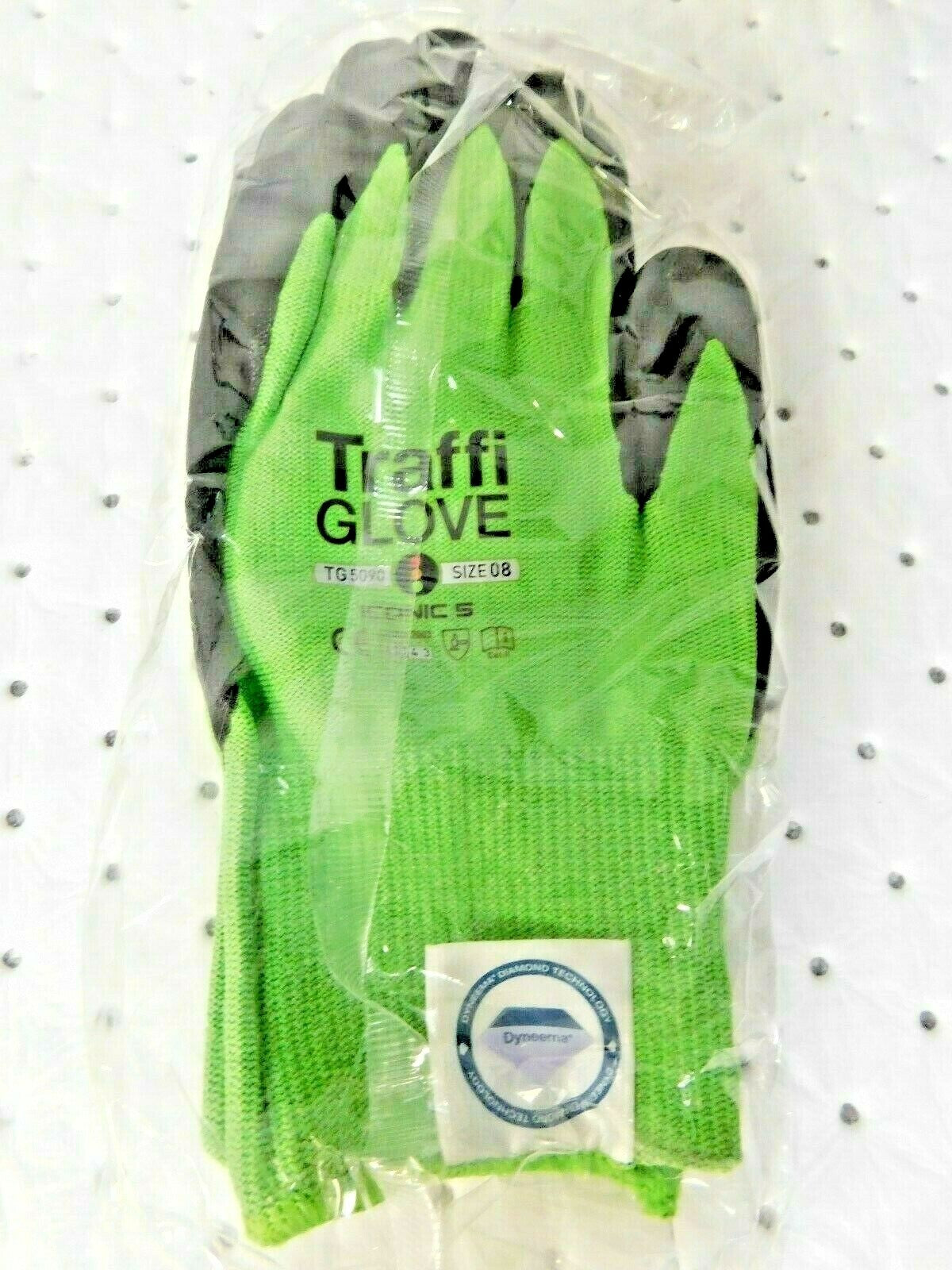 TraffiGlove Cut Resistant Gloves ANSI Cut Lvl A3 Size Medium/8 QTY 10 38277240