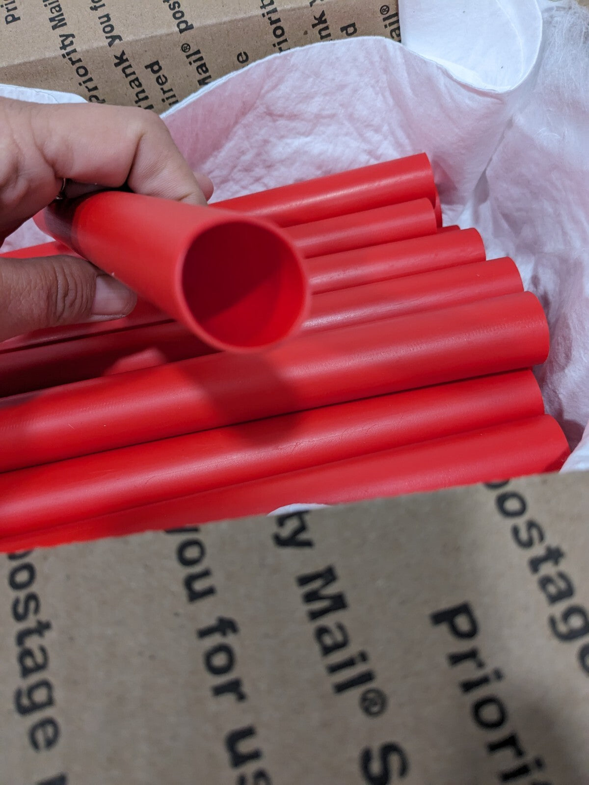T&B Heat-Shrink & Cold-Shrink Sleeve: 3/4" ID Before Shrinking Qty 25 HS6-1LR