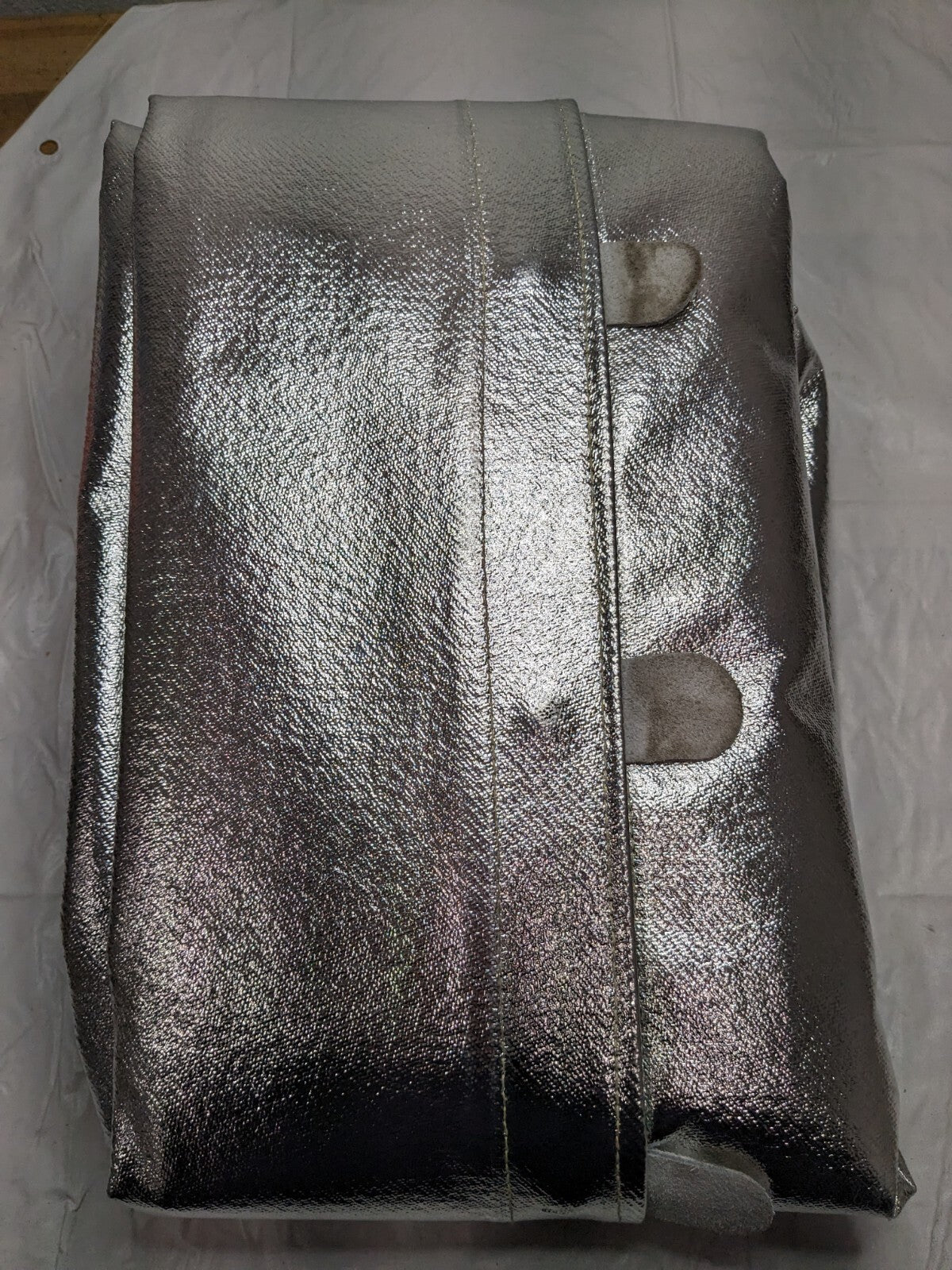 CARBON ARMOUR Silvers 19 oz. 45 Deluxe Aluminized Coat, XL C22NLXL45