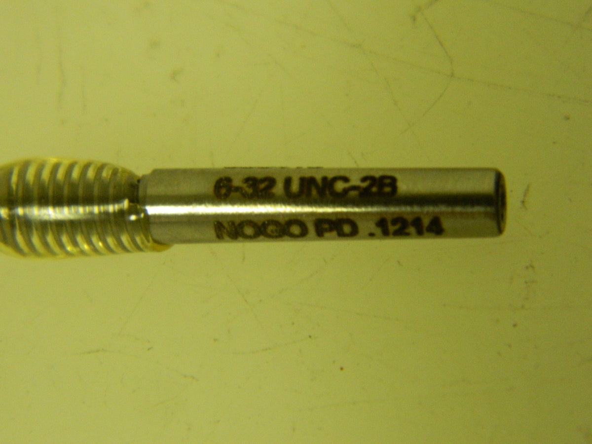 GF Gage Single End Plug Thread No Go Gage 6-32 Class 2B W0138322BNK
