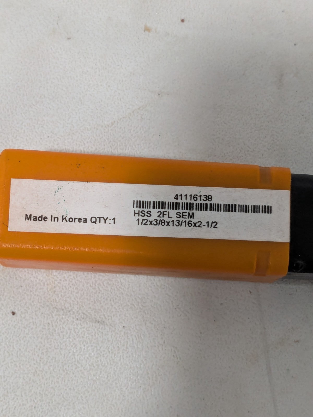 Hertel Square End Mill: 1/2" Dia, 13/16" LOC 2-1/2" OAL 41116138