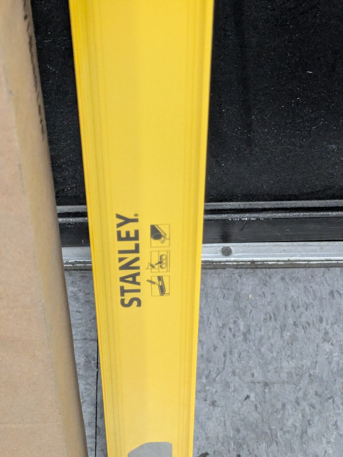 Box of 5 Stanley 48" Long 3 Vial I-Beam Level 42-076