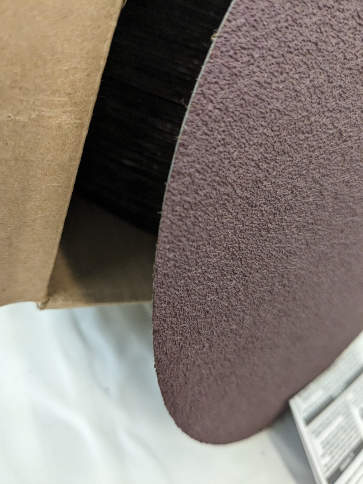 3M PSA Disc: 8″ Disc Dia, 50 Grit, Aluminum Oxide qty 50 7100168272