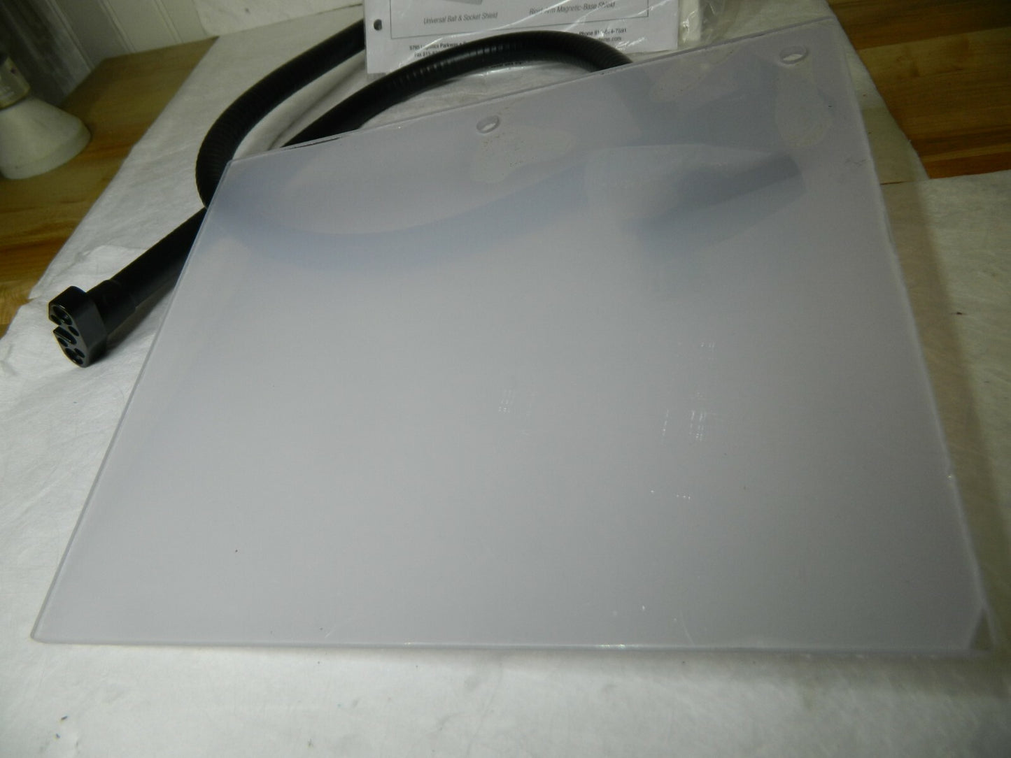 Rockford Systems Polycarbonate Flat Shield 10"x12"x1/4" 24"