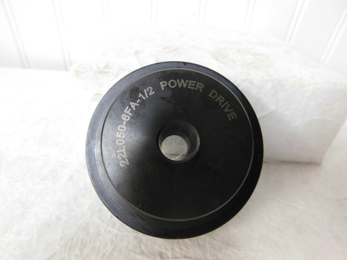 Power Drive Hub&Flange Timing Belt Pulle 22 Tooth 1/2" In x 2.596"