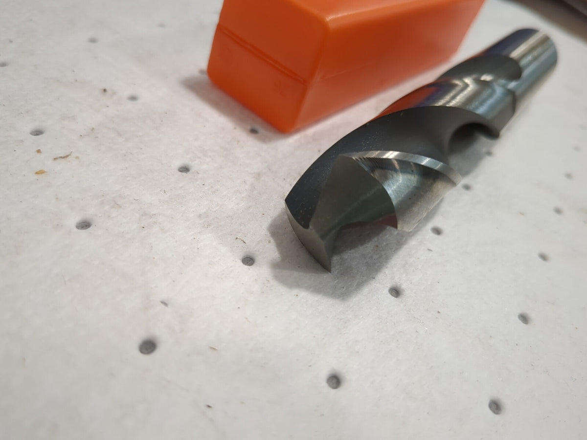 HERTEL Screw Machine Length Drill Bit 15/16" Dia 118 deg Pt hss 89321285