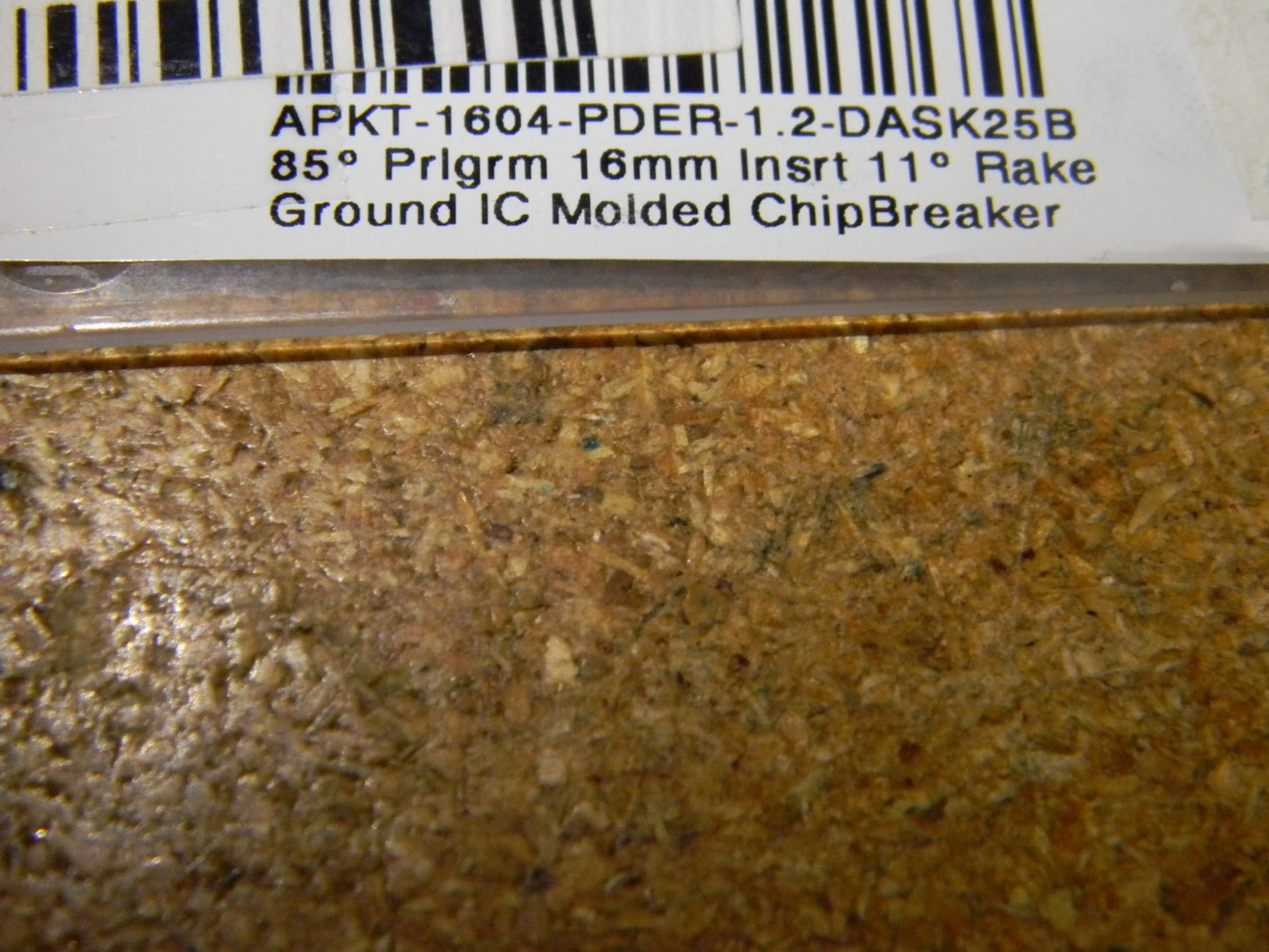 Dorian Tool Carbide Milling Insert APKT1604 Grade ICP222M QTY 10 07178478