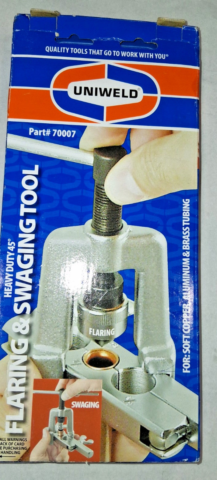 Uniweld Flaring Tools & Accessories Tubing Tools 70007