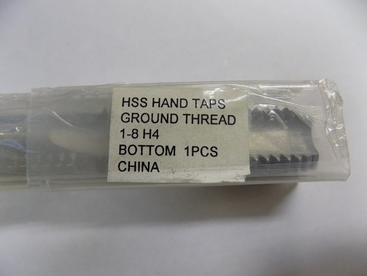 Pro 1-8 UNC 3B 4 Flute HSS Straight Flute Standard Hand Tap 04489027