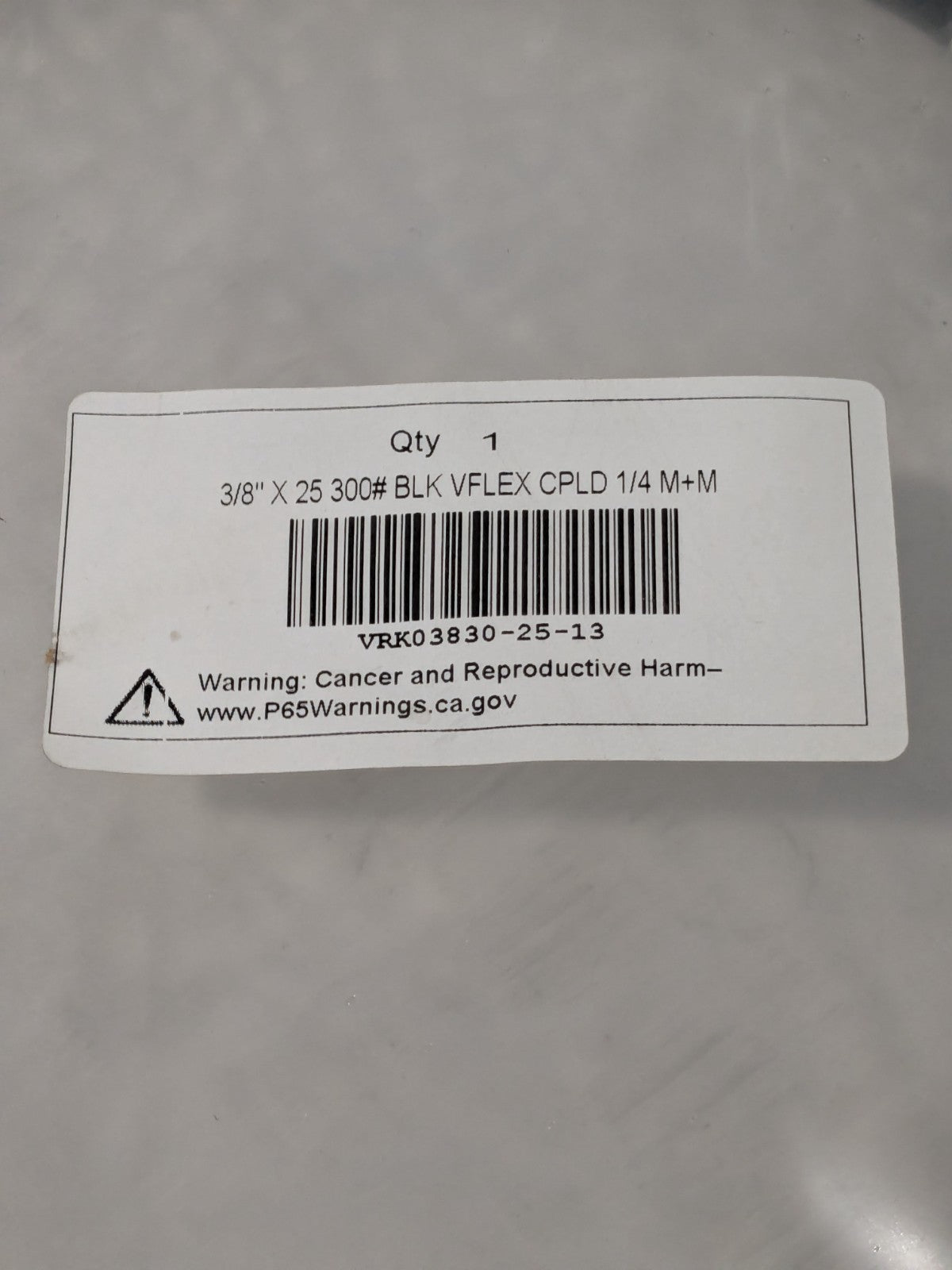 Continental ContiTech Oil Resistant Air Hose: 3/8" ID, 25' VRK03830-25-13
