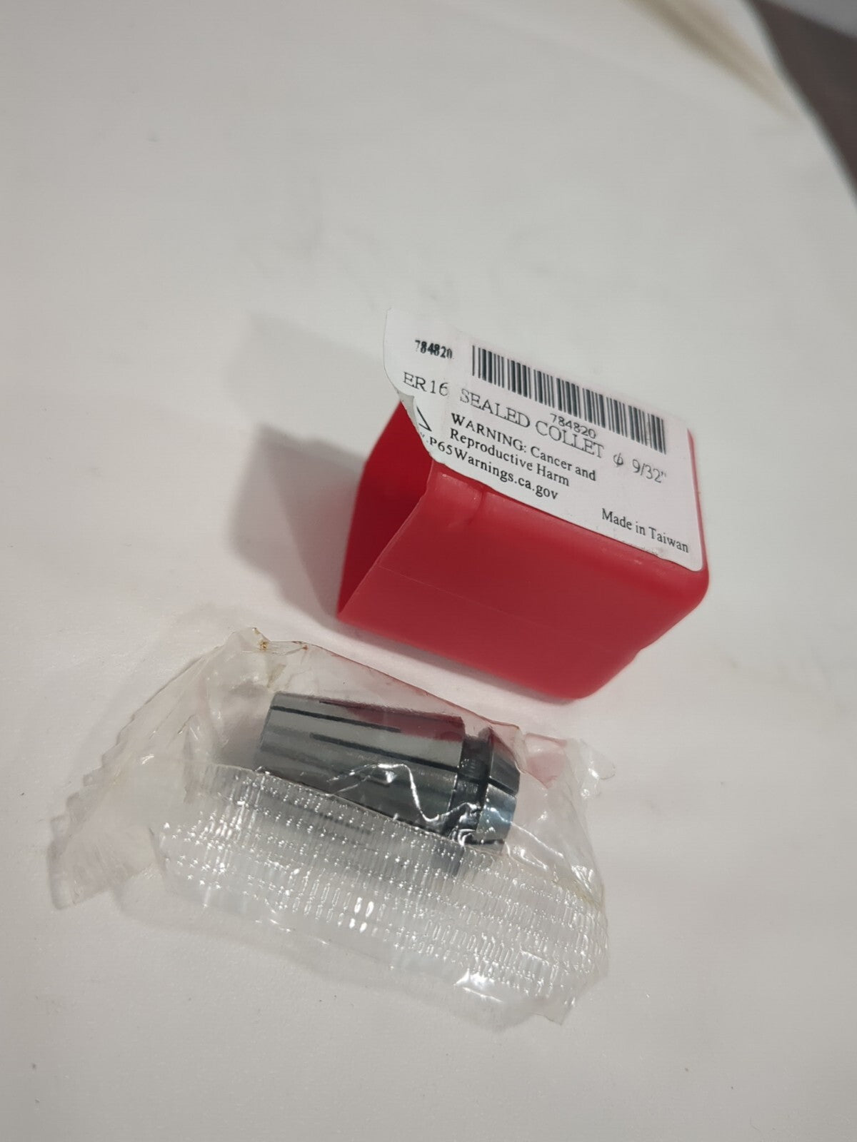 ACCUPRO Sealed ER Coolant Collet: ER16, 9/32" Collet Size 784820