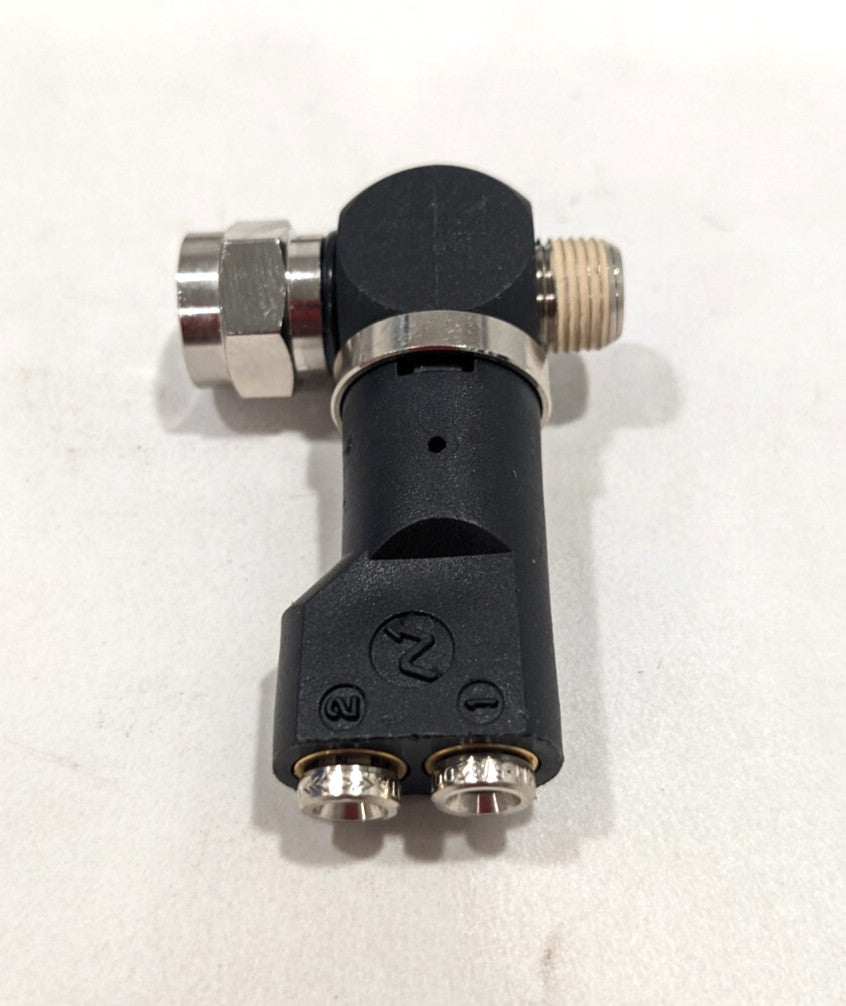 NORGREN Air Flow Control Valve Fitting 5/32" Tube x 1/8" NPTF 124GD0218
