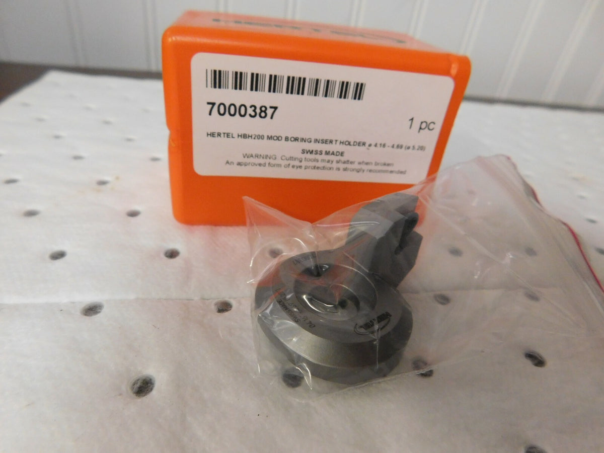 Hertel 4.16" Min Bore Diam Modular Boring Cutting Unit Head 62832126