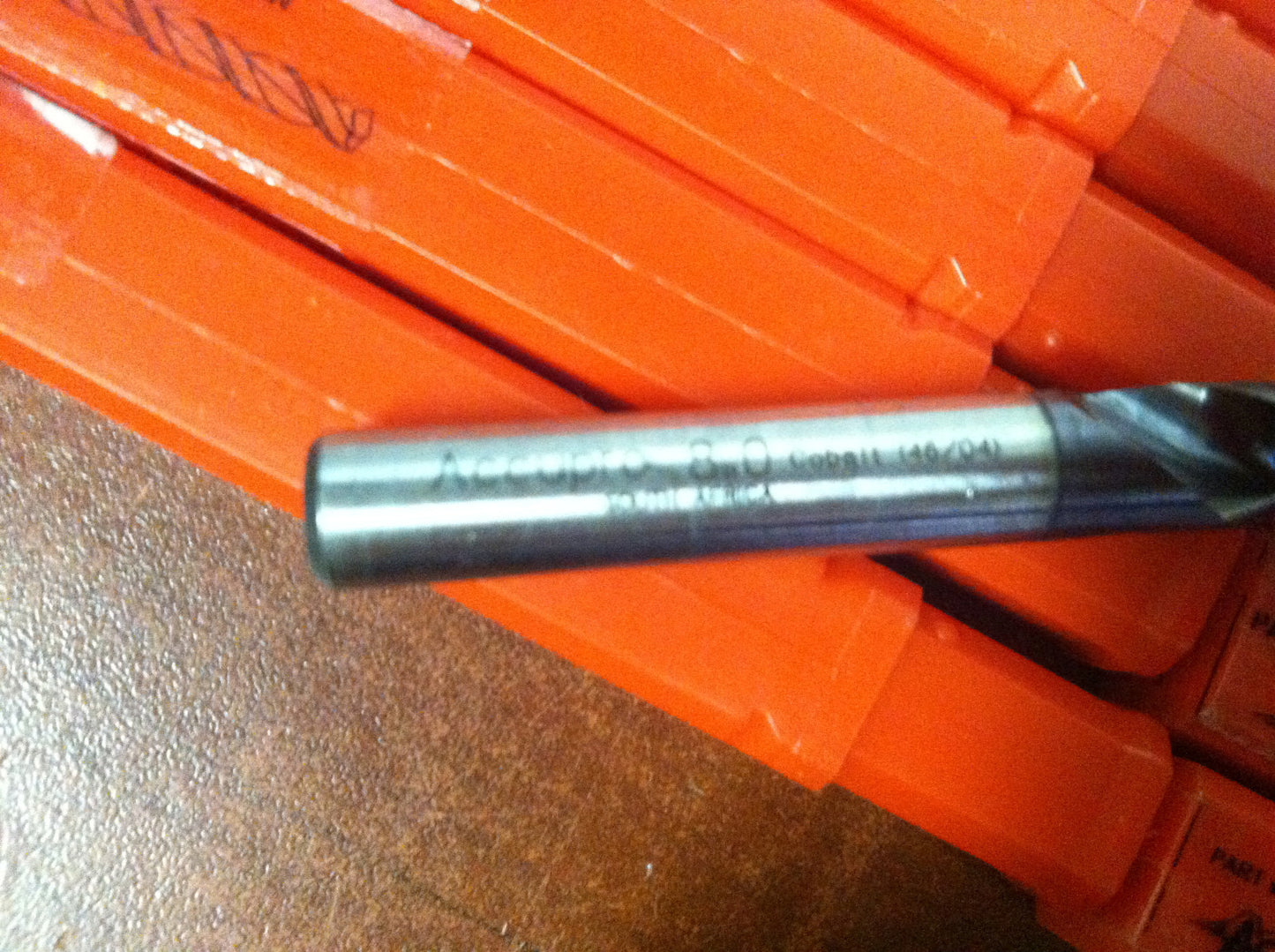 Accupro Parabolic Drills 0.3150" x 2-15/16" Cobalt TiAlN #05927223 lot