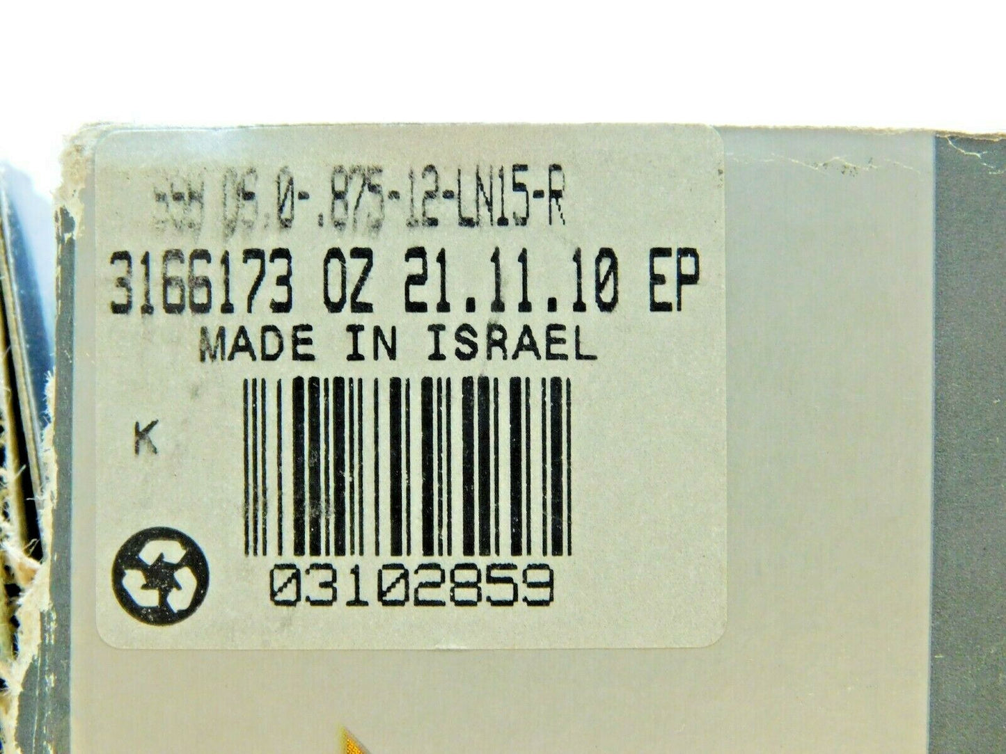 Iscar Indexable Slotting Cutter 6" Diam 19 Teeth SSB D6.0-.875-12-LN15-R 31