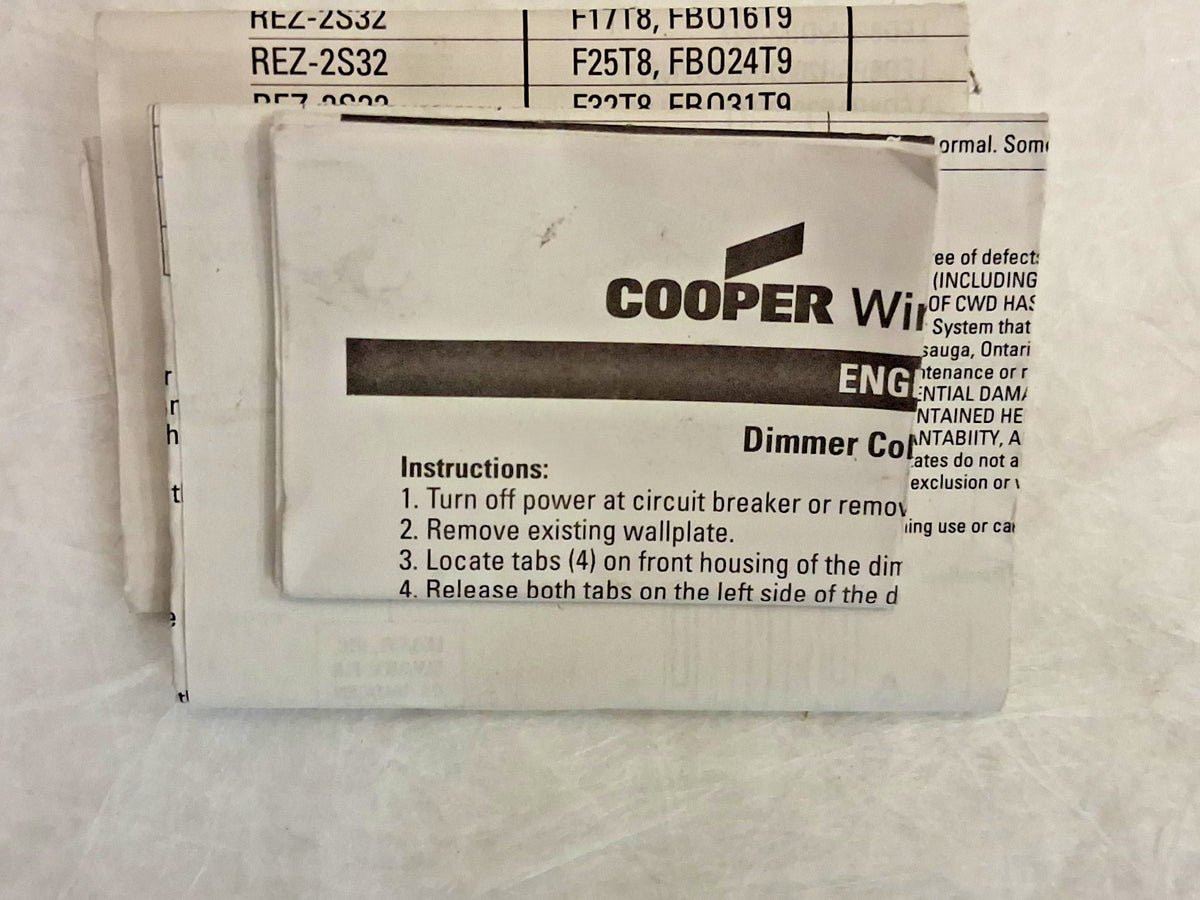 Cooper Eaton Dimmer Smart Master All-Load Smart Dimmer AAL06C1