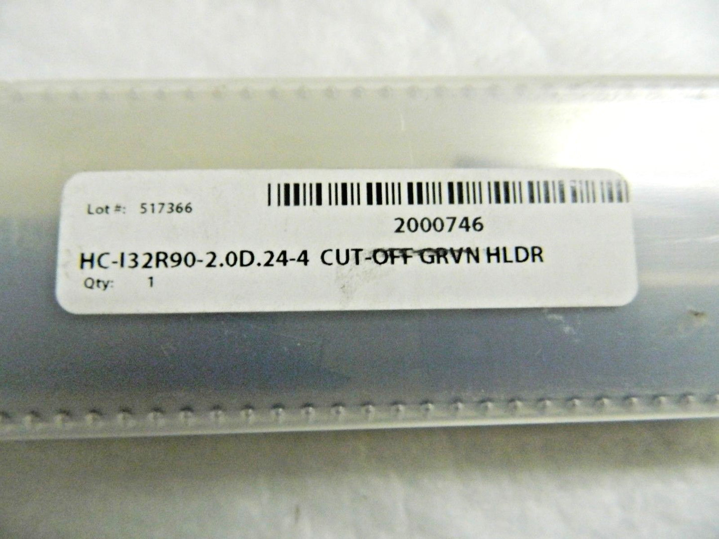 Hertel Cut-Off Grooving Holder Through Coolant HC-132R90-2.0D.24-4 2000746