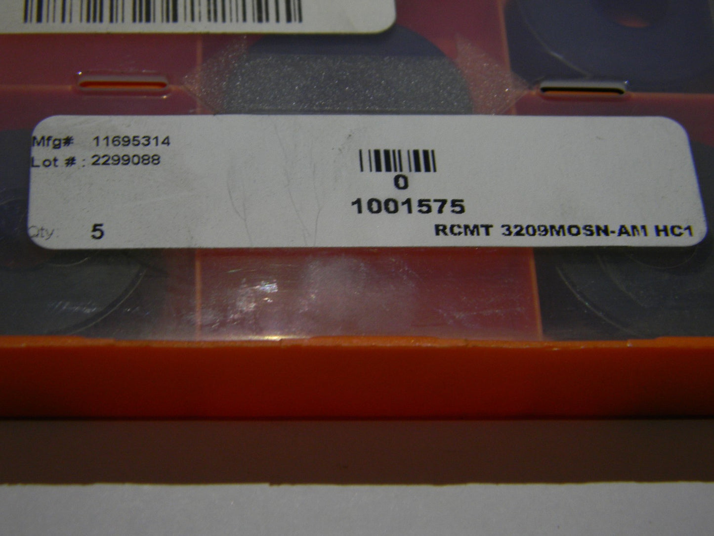 Hertel Carbide Turning Inserts RCMT3209MOSN-AM Grade HC115T Qty 4 1001575