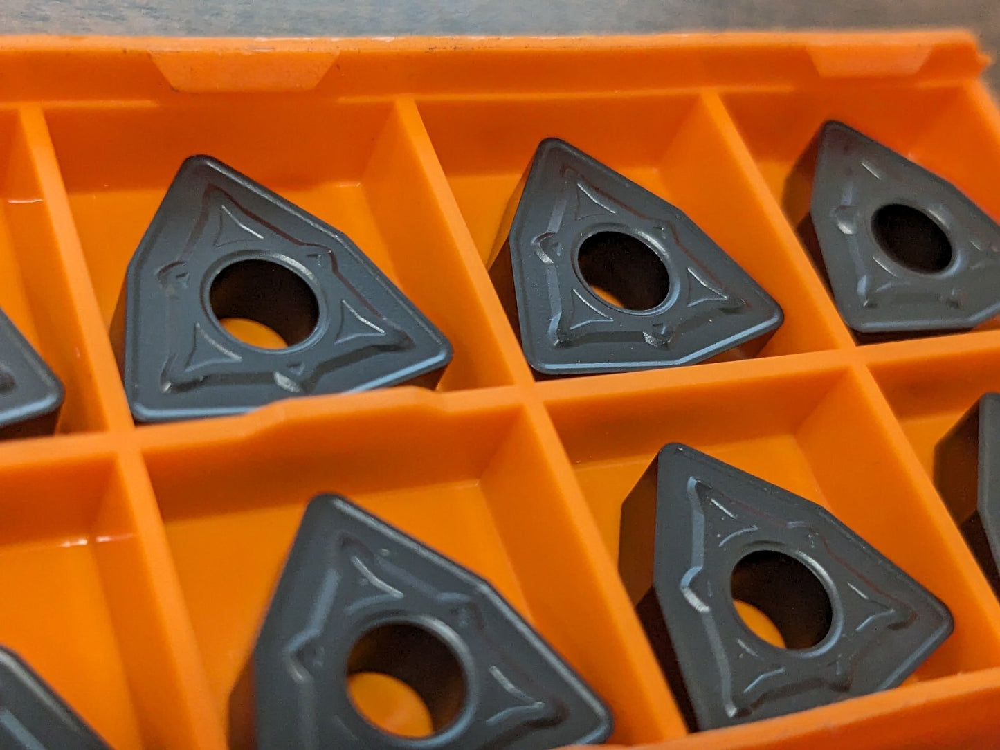HERTEL Turning Insert 10pk: WNMG 433ENHMR HC125T, Carbide 1000659
