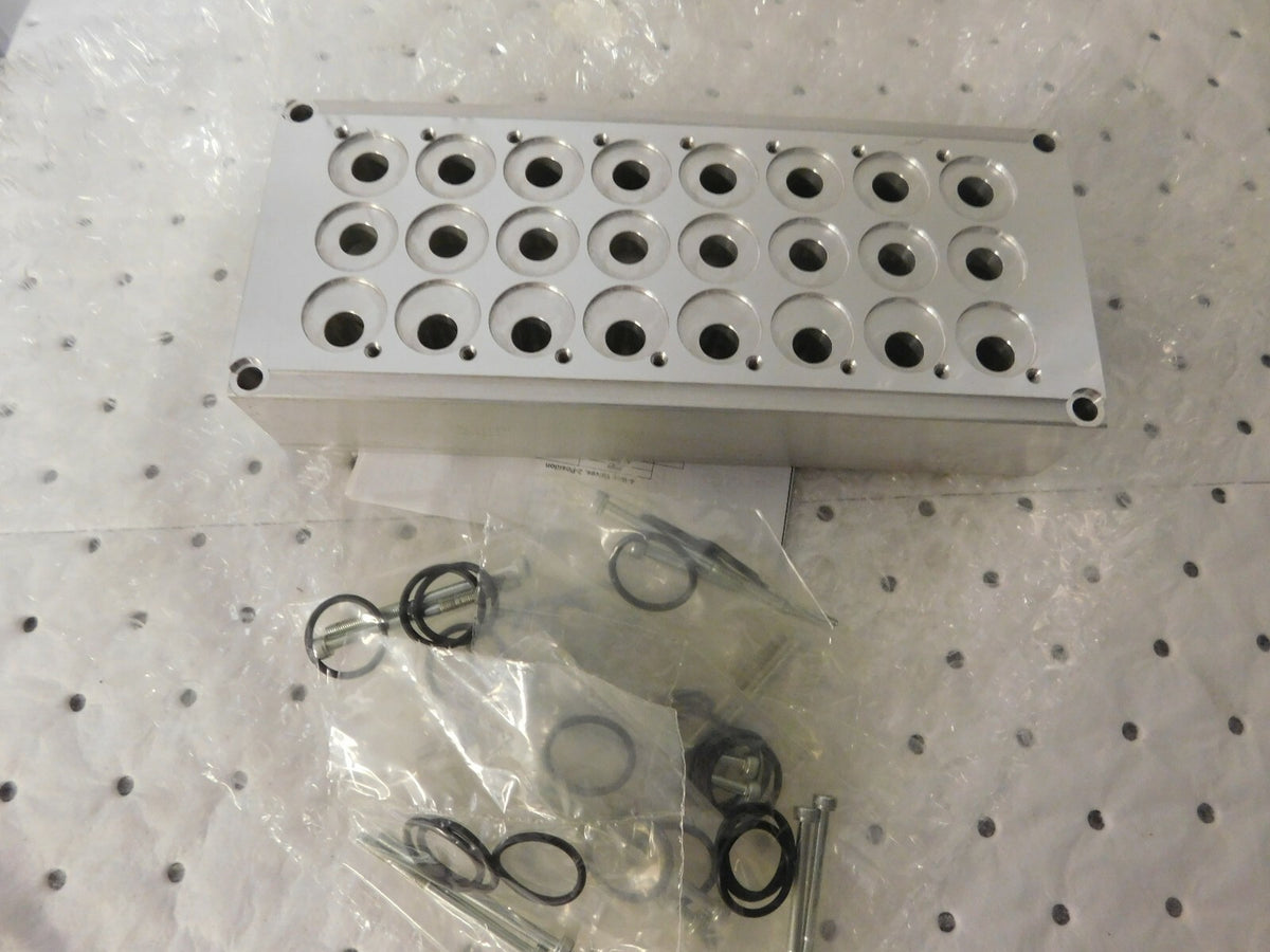 Jupiter Pneumatics 8 ports 1/4" Inlet 3/8" Outlet Manifold 84470947