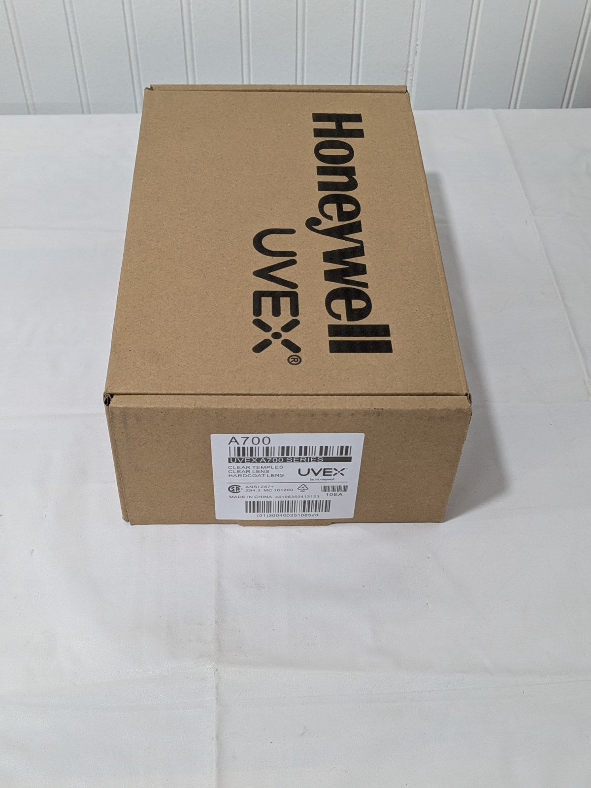 Honeywell Safety Glasses: Scratch-Resistant, Polycarbonate, Clear Box of 10 A700
