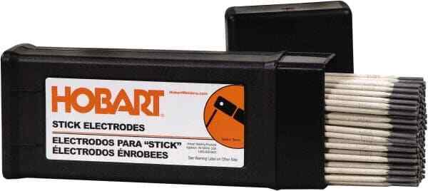 HOBART Stick Welding Electrode: 10 pounds 1/8 Dia, 14 Long, Mild Steel 770479