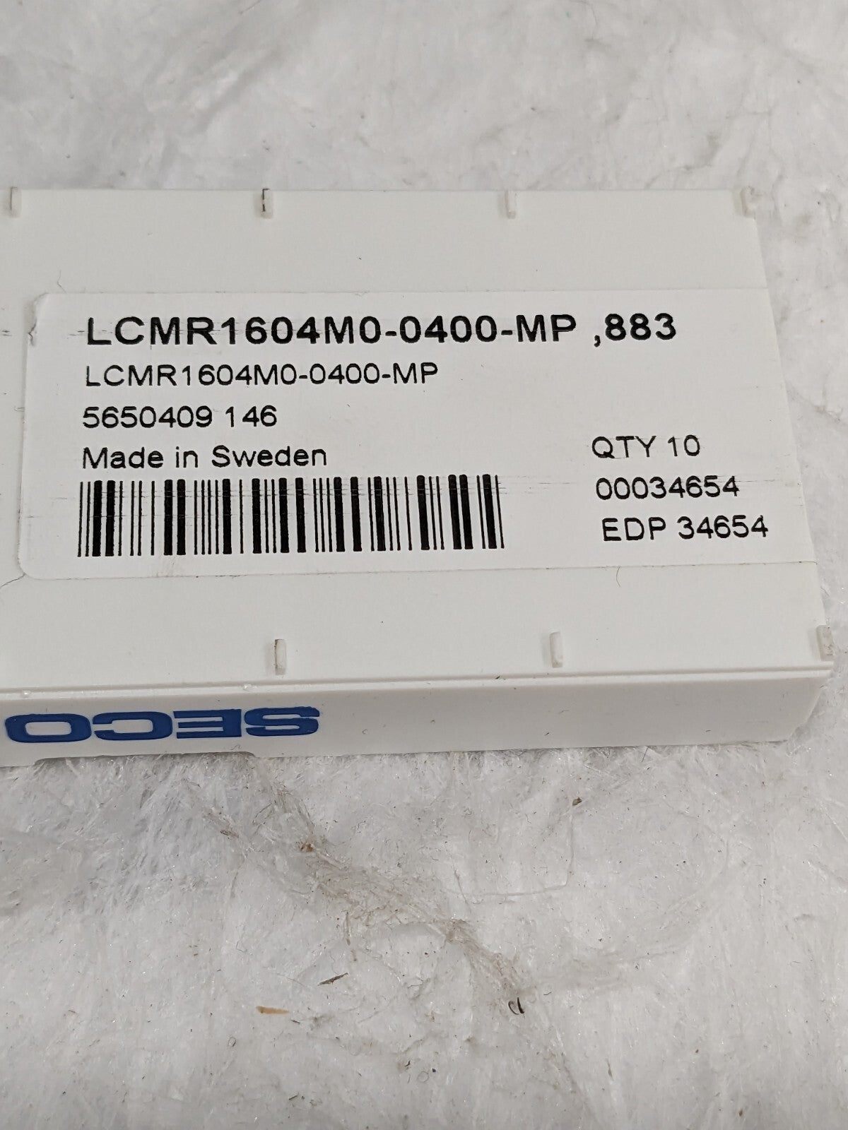 Seco Multi-Directional Turning Insert: LCMR1604M00400MP, 883 Qty 10 00034654