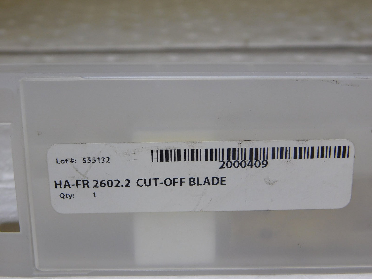 Hertel Indexible Cutoff Blade 0.984 Max DOC 2mm Blade W x 26mm Blade H 2000409