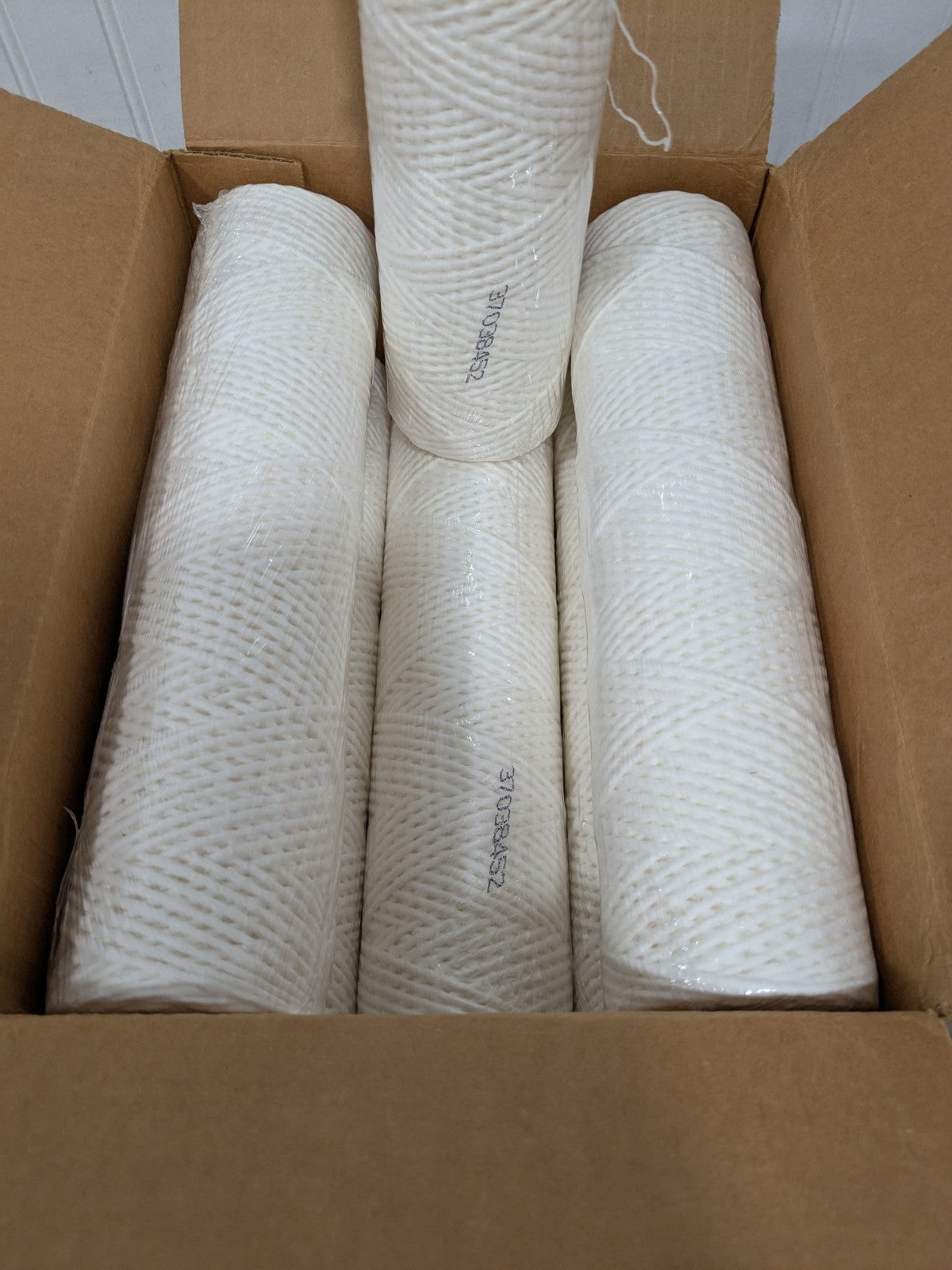 Parker Plumbing Cartridge Filter: 2-1/2" OD, 10" L, 10 micron Box of 6 19R10S