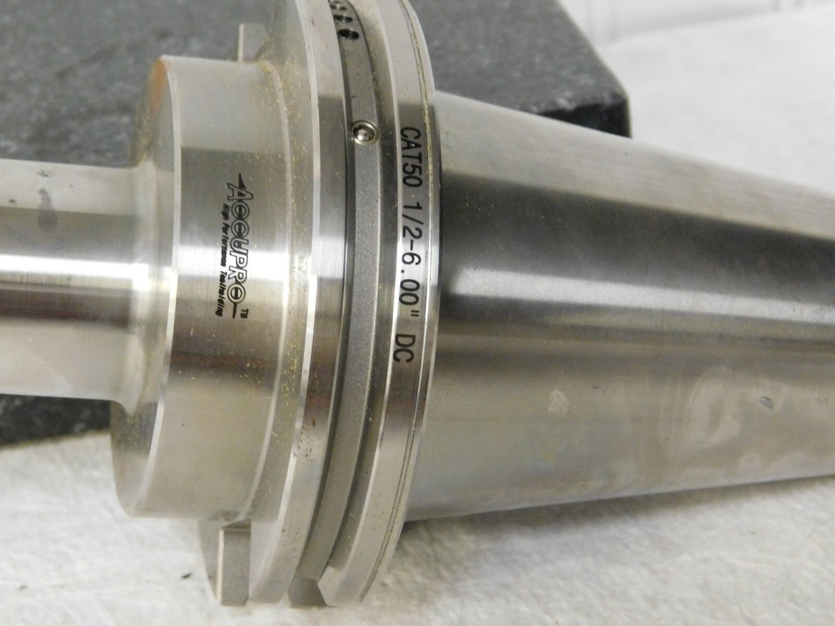 Accupro CAT50 Dual Contact Taper 5/8" Hole Diam End Mill Holder 42832915