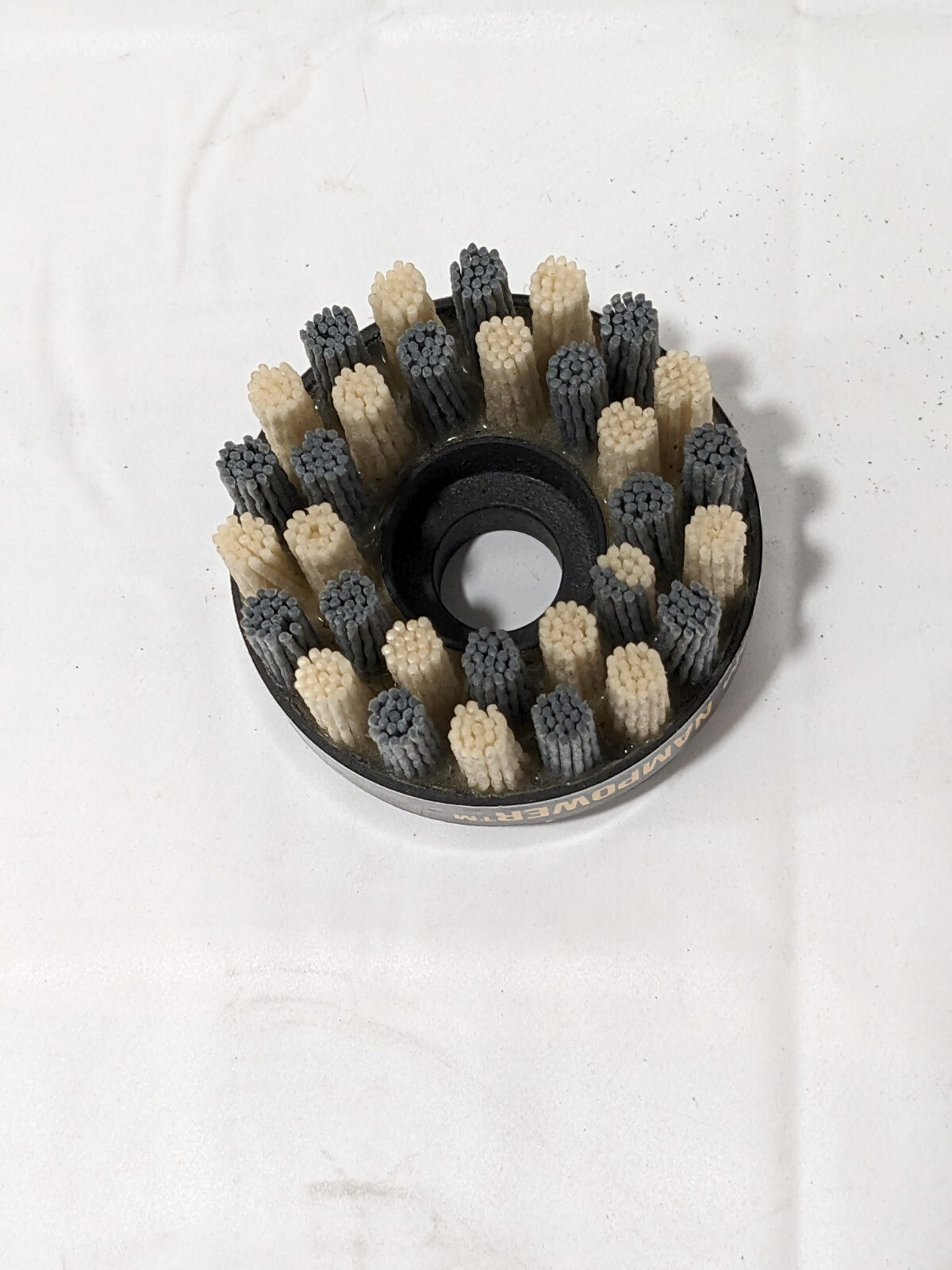 BRM 2-3/8" 80 Grit Ceramic/Silicon Carbide Straight Disc Brush ADD601880